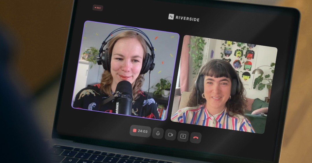Foto von Podcastaufnahme